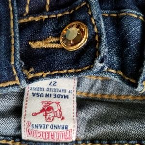 True Religion Bell bottom jeans sz 27